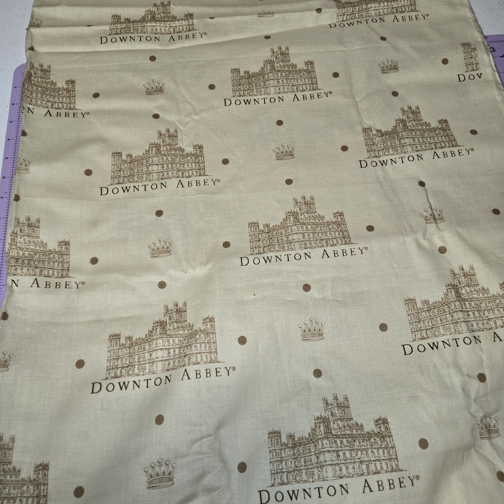 2013 Andover Fabrics Carnival Film & Television Ltd. Downtown Abbey Fabric 3 Yds